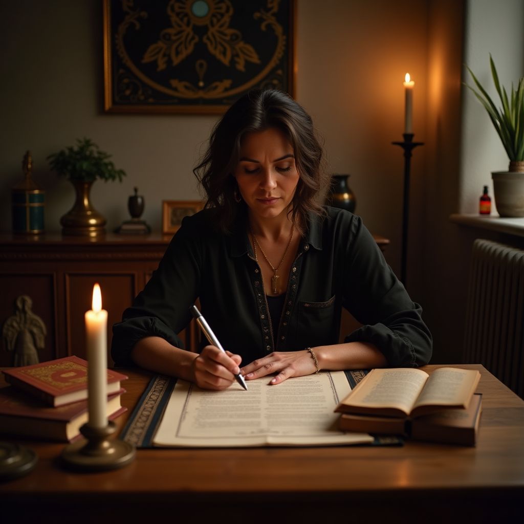 Complete guide to receiving an authentic automatic writing letter Brazilian medium prepares to channel letter in spiritist center