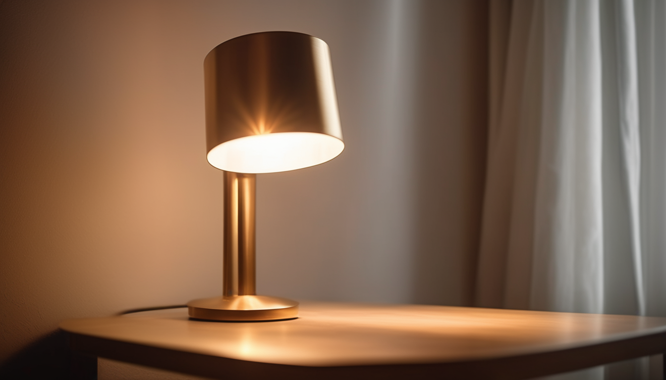 Electrical interferences as sign of spiritual presence Soft light emanating from bulb representing spiritual energy